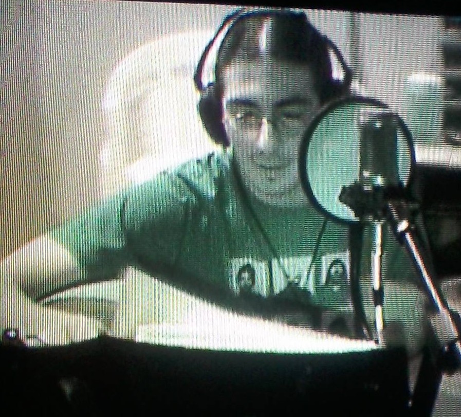 Jose in a friend's studio