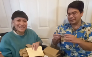 Business Card Opening