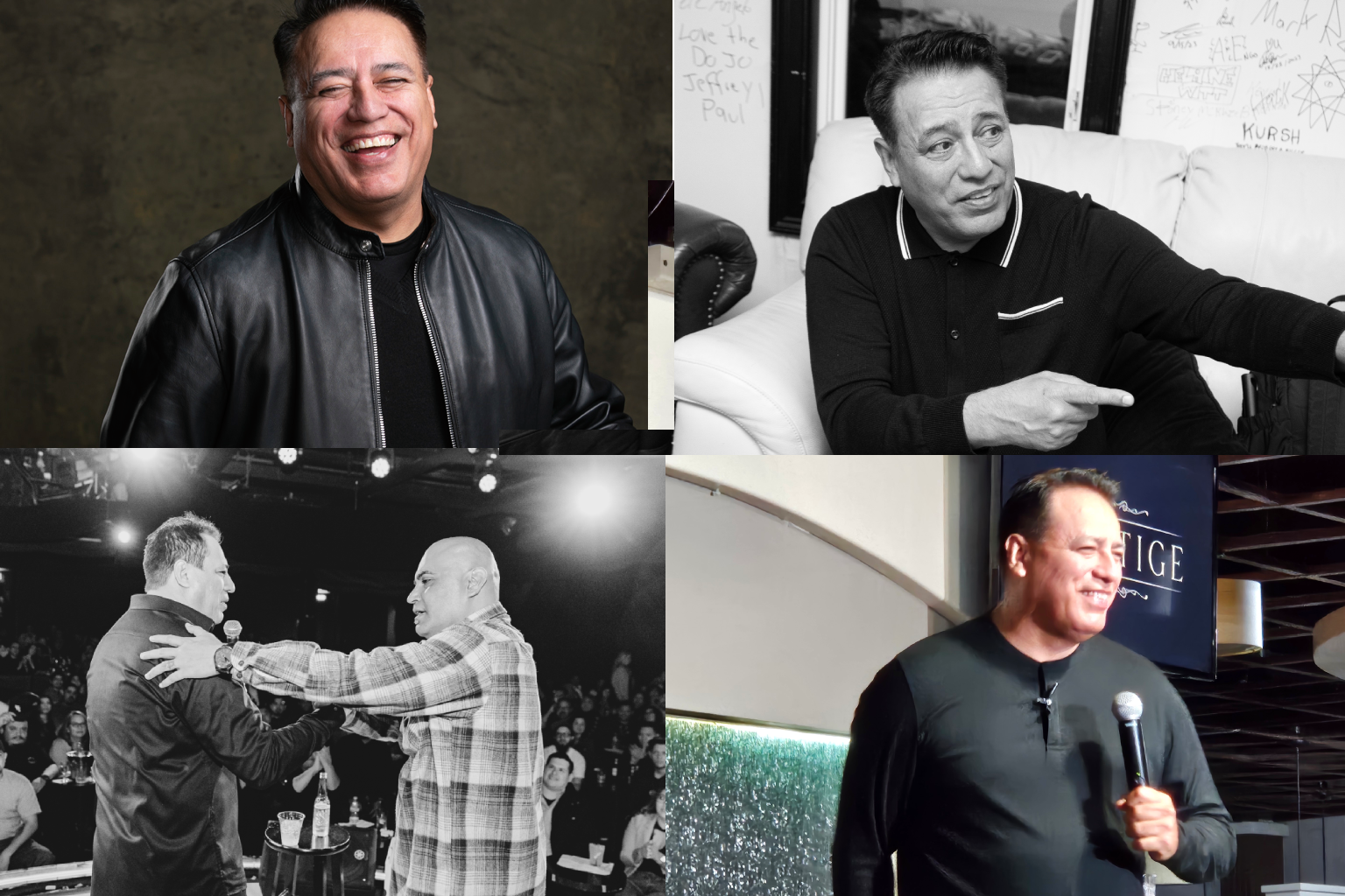 big city life, small-town heart: comedian willie barcena makes cathartic comeback in heber