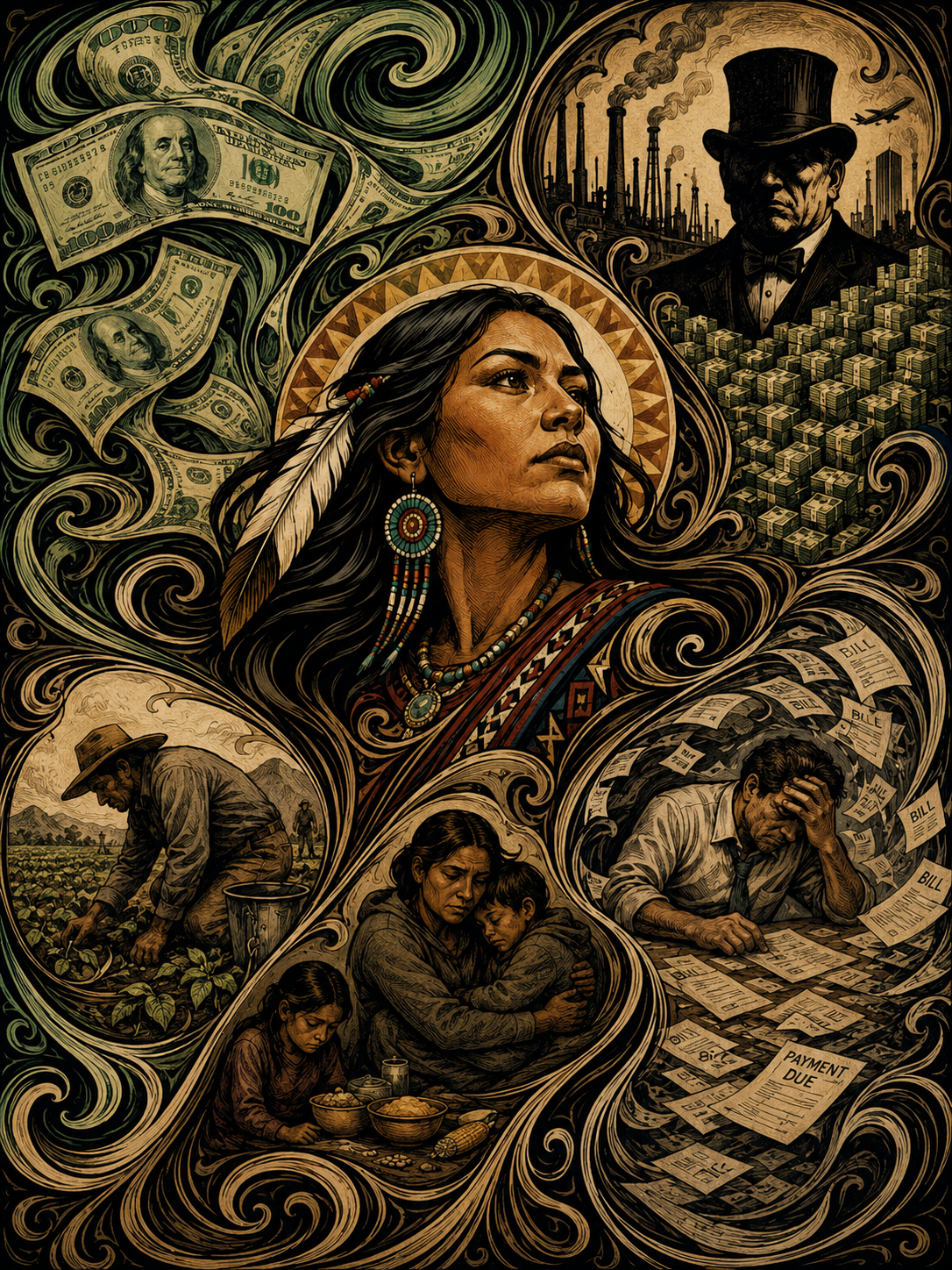 dead presidents: an indigenous critique of american capitalism