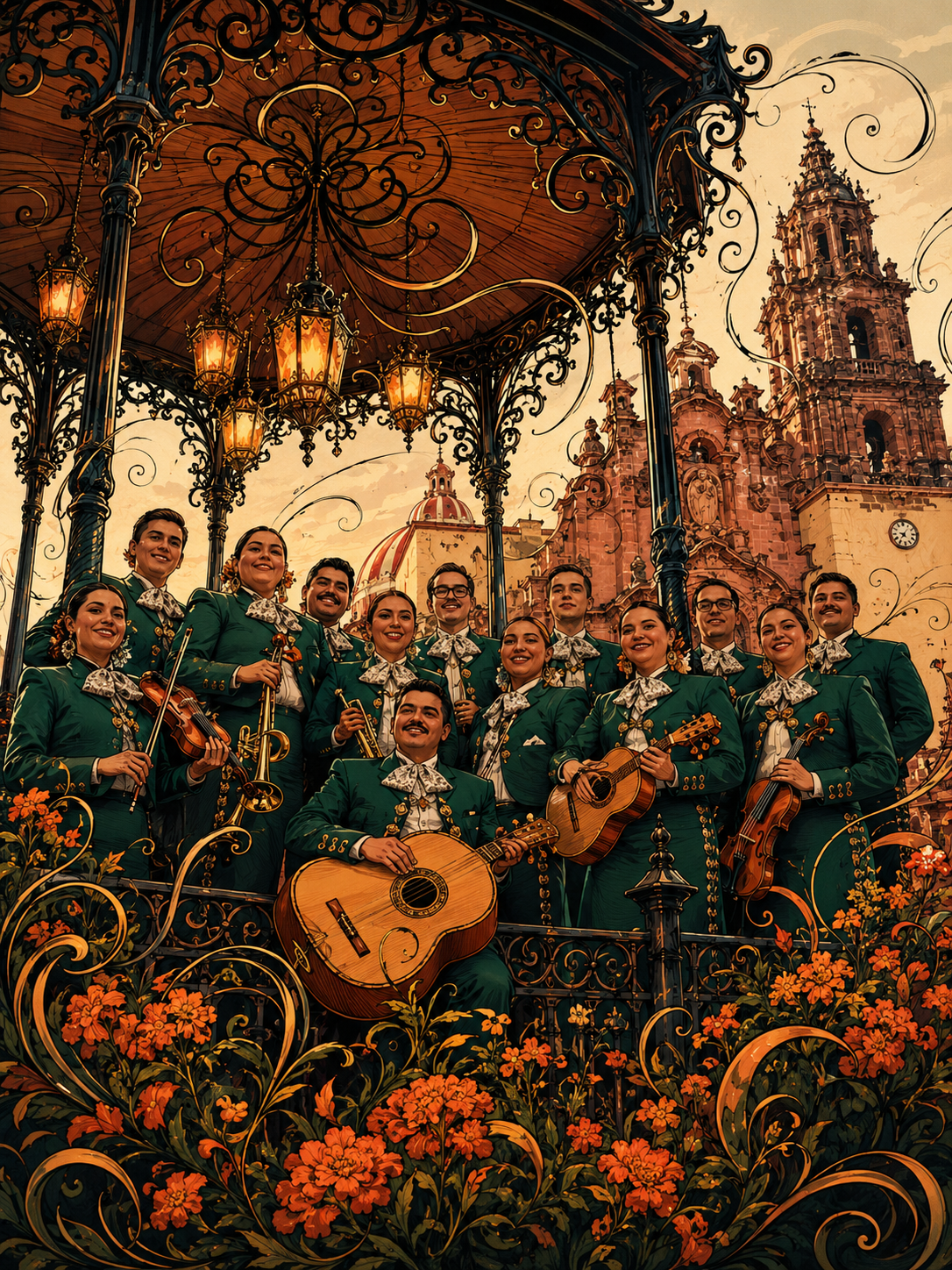 mariachi acero goes to guadalajara, takes valley spirit to international conference