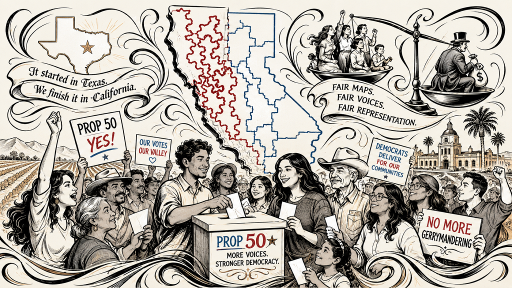 to be or not to be: prop 50 spurs record voter turnout prompting hope for local dems
